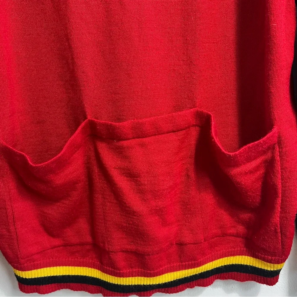 Vintage Pearl Izumi Striped Cycling Sweater 30% Wool | 80s | M | Made in Hong - Picture 6 of 10